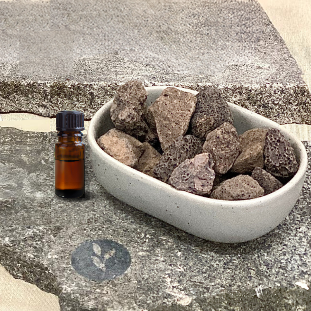 Volcanic Rock Botanical Essential Oil Diffuser - Ceramic