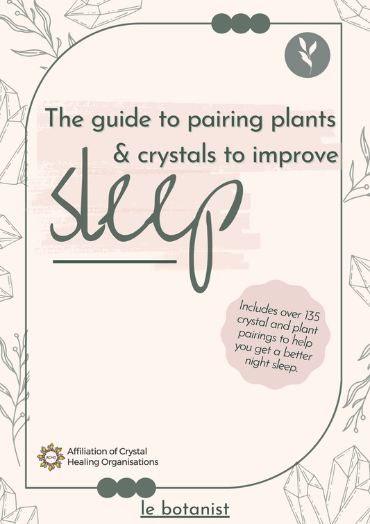 The Guide to Pairing Crystals and Plants to Improve Sleep